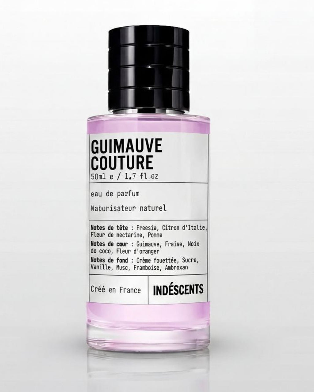 Flacon Guimauve Couture d'Indéscents, eau de parfum rose inspirée de Kayali Yum Boujee Marshmallow | 81