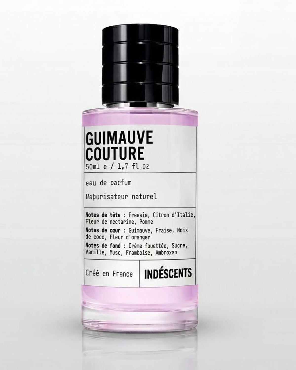Flacon Guimauve Couture d'Indéscents, eau de parfum rose inspirée de Kayali Yum Boujee Marshmallow | 81