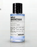 Flacon Mâle Magnétique Indéscents, eau de parfum bleu pâle inspirée de Jean Paul Gaultier Ultra Male