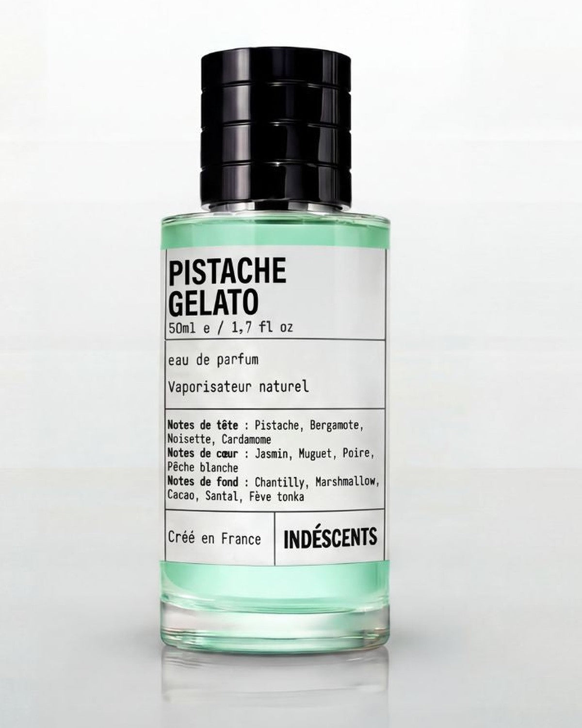 Flacon Pistache Gelato Indéscents, eau de parfum vert pistache inspirée de Kayali Yum Pistachio Gelato | 33