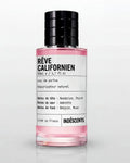 Flacon Rêve Californien Indéscents, eau de parfum rose inspirée de Louis Vuitton California Dream, 50 ml